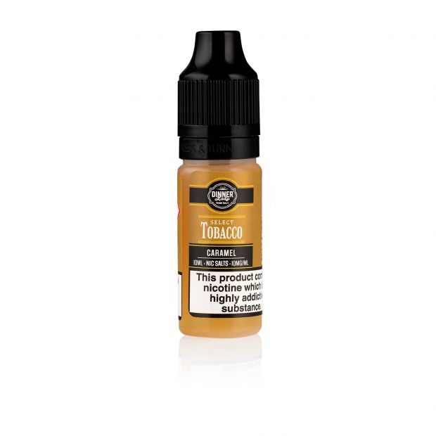 Dinner Lady Caramel Select Tobacco 10ml Nic Salt E-Liquid